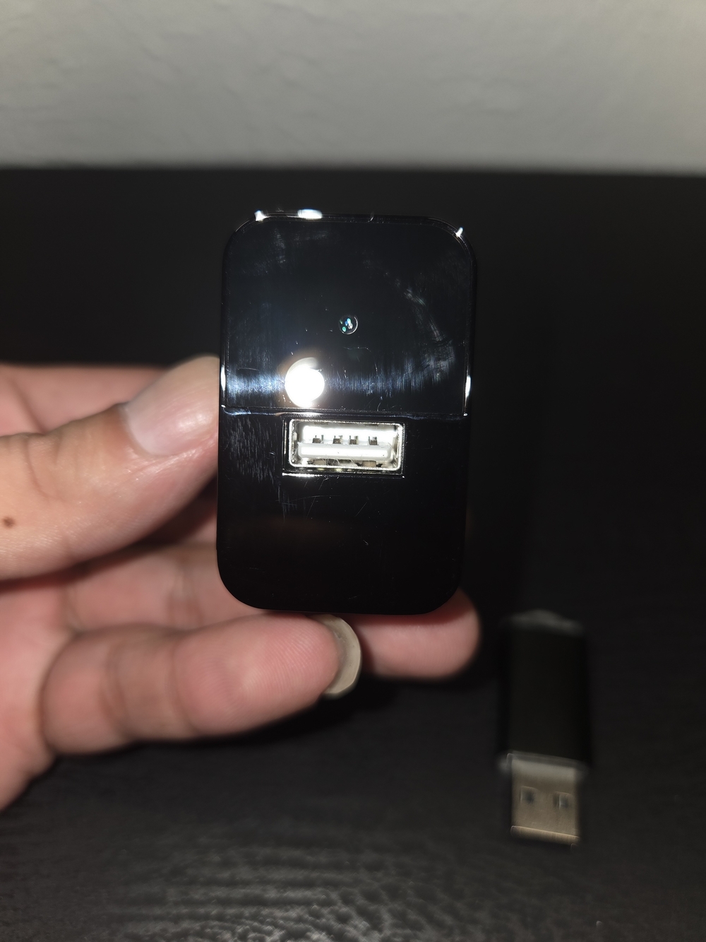 Universal Black USB Wall Charger - Single Port